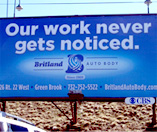  Funny billboard for auto body shop